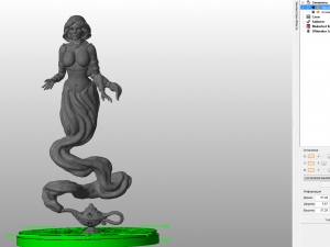 jinnee stl 3d print model Model Cetak 3D