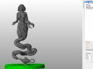 jinnee stl 3d print model 3D Print Model