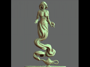 jinnee stl 3d print model Model Cetak 3D