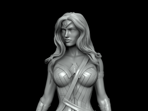 wonder woman 3d print 3D-printmodel