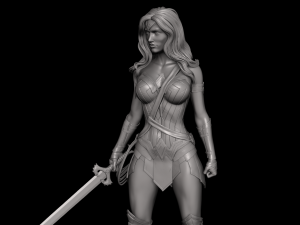 wonder woman 3d print 3D प्रिंट मॉडल
