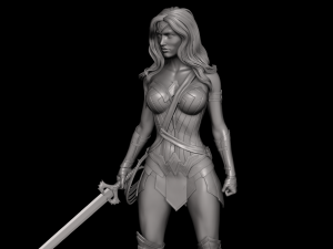 wonder woman 3d print 3D प्रिंट मॉडल