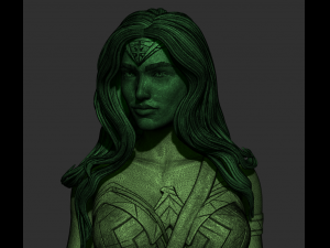 wonder woman 3d print 3D प्रिंट मॉडल