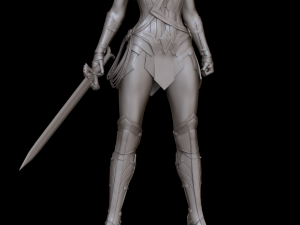 wonder woman 3d print 3D प्रिंट मॉडल