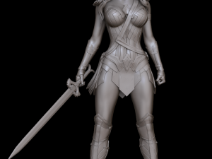wonder woman 3d print 3D प्रिंट मॉडल
