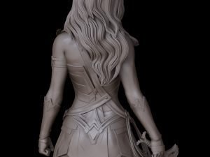 wonder woman 3d print 3D प्रिंट मॉडल