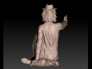girl with a stl 3d print model 3D Принт Модель