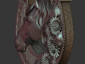 ferradura feliz para impress&atilde;o Modelo de Impressão 3D