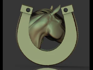 ferradura feliz para impress&atilde;o Modelo de Impressão 3D