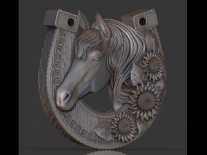 happy horseshoe for printing 3D Baskı Modeli