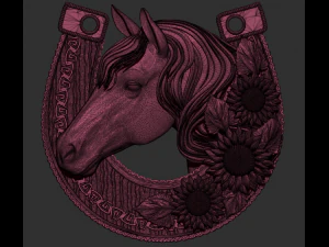 ferradura feliz para impress&atilde;o Modelo de Impressão 3D