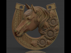 happy horseshoe for printing 3D Baskı Modeli