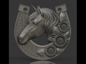 happy horseshoe for printing 3D Baskı Modeli