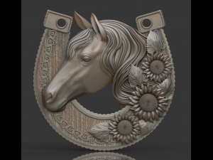 happy horseshoe for printing 3D Baskı Modeli