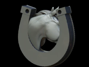 ferradura feliz para impress&atilde;o Modelo de Impressão 3D