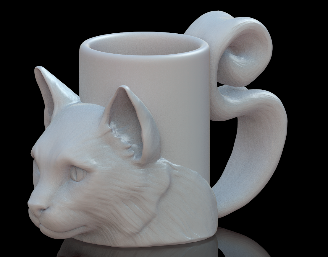 Cat cup. Чашка 3д модель. Cup Cat