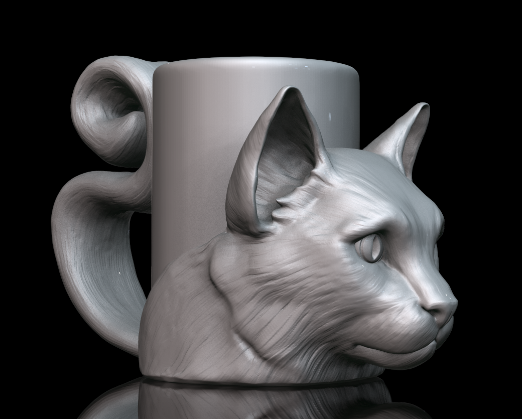 Cat cup