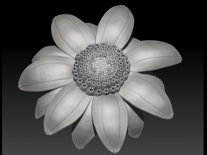 fairy in flower 3d print model 3D Print Model