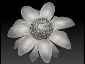 fairy in flower 3d print model 3D Print Model