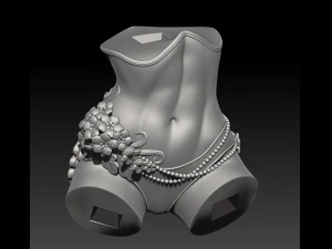 fairy in flower 3d print model 3D Print Model
