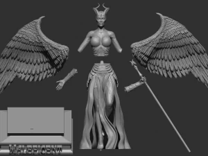 modelo de impress&atilde;o 3d mal&eacute;vola Modelo de Impressão 3D