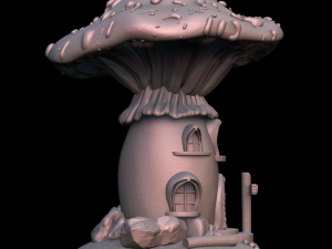 Fairy house 3D print model 3D 打印模型