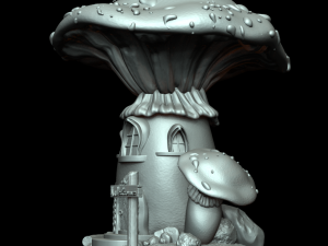 Fairy house 3D print model 3D 打印模型