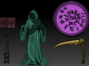 Ceifador Modelo de Impressão 3D