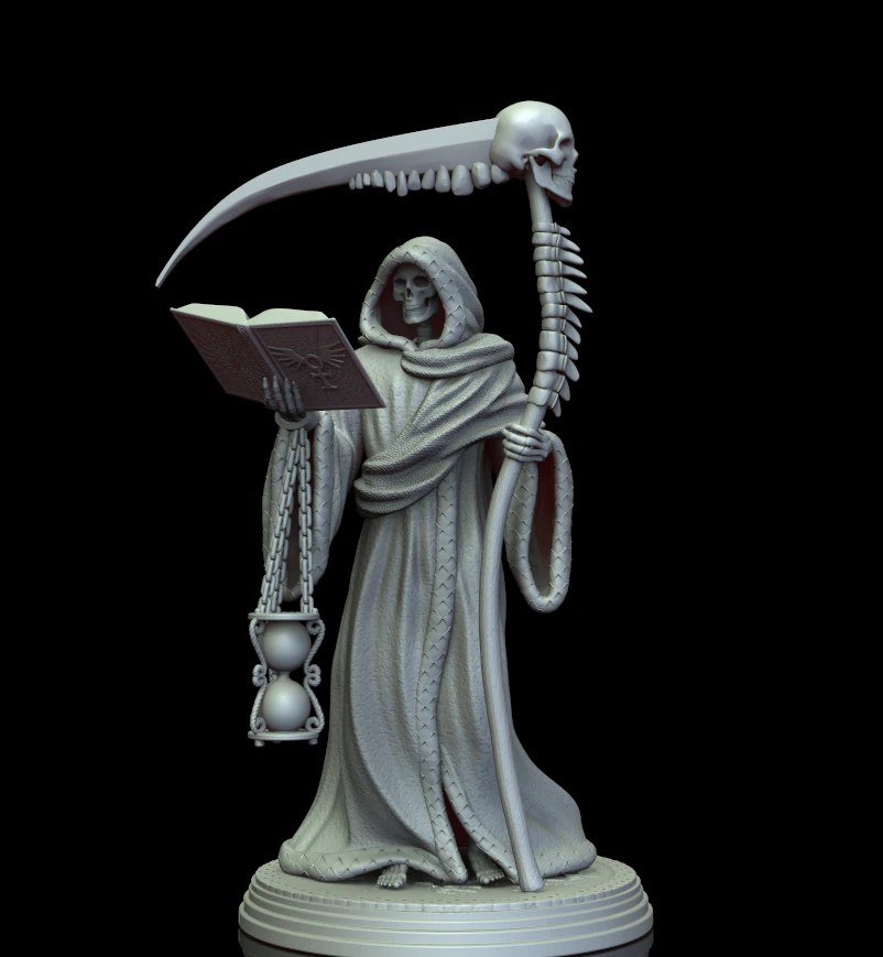 Ceifador Modelo de Impressão 3D .c4d .max .obj .3ds .fbx .stl .blend 