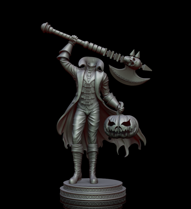 Ghost of Halloween Modelo de Impressão 3D .c4d .max .obj .3ds .fbx .stl .blend 