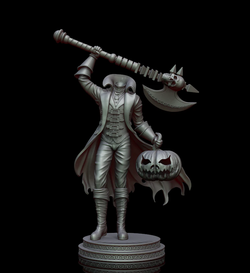 Ghost of Halloween 3D Print Model .c4d .max .obj .3ds .fbx .stl .blend 