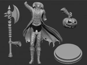Ghost of Halloween 3D Print Model