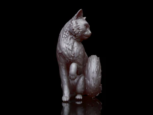 Cat for 3d printing 3D Print Model