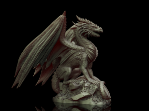 Dragon 3D-printmodel