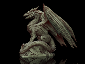 Dragon 3D 打印模型