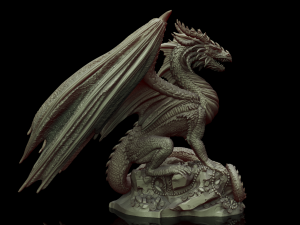 Dragon 3D 打印模型