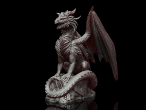 Dragon 3D 打印模型