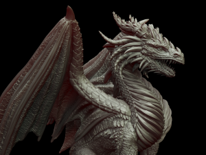 Dragon 3D 打印模型