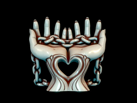 Hands 3D Print Model