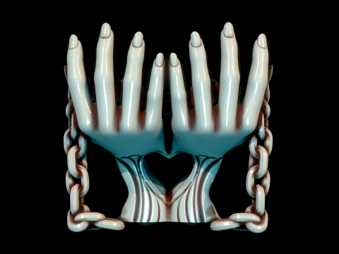 Hands 3D Print Model