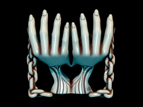 Hands 3D Print Model