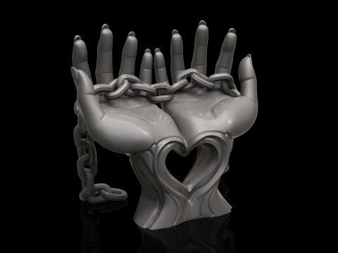 Hands 3D Print Model