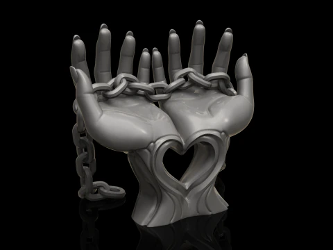 Hands 3D Print Model