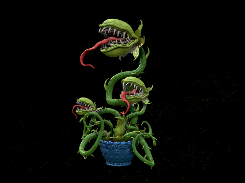 Flower killer 3Dプリントモデル