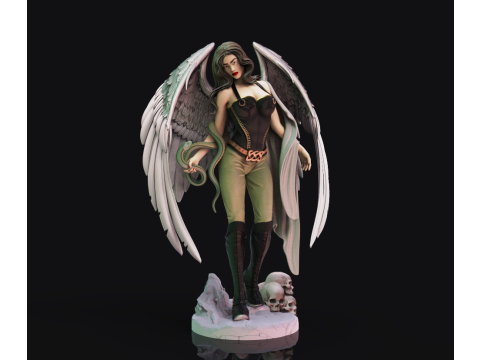 Angel woman 3D printmodel
