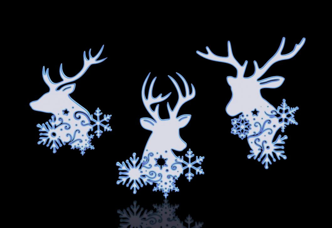 Deer 3D Print Model .c4d .max .obj .3ds .fbx .stl .blend