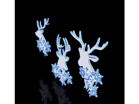 Cervo Modello di stampa 3D