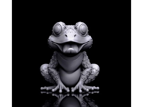 Frog for 3d printing 3D Print Model