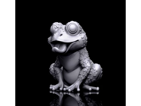 Frog for 3d printing 3D Print Model