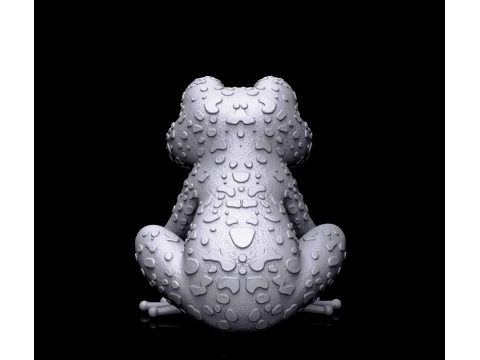 Frog for 3d printing 3D Print Model